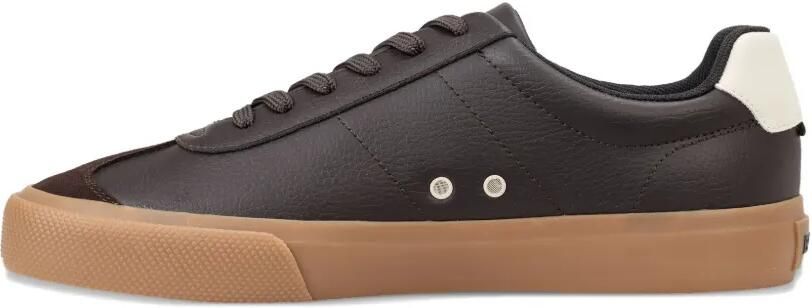 BOSS Sneakers van imitatieleer Bruin