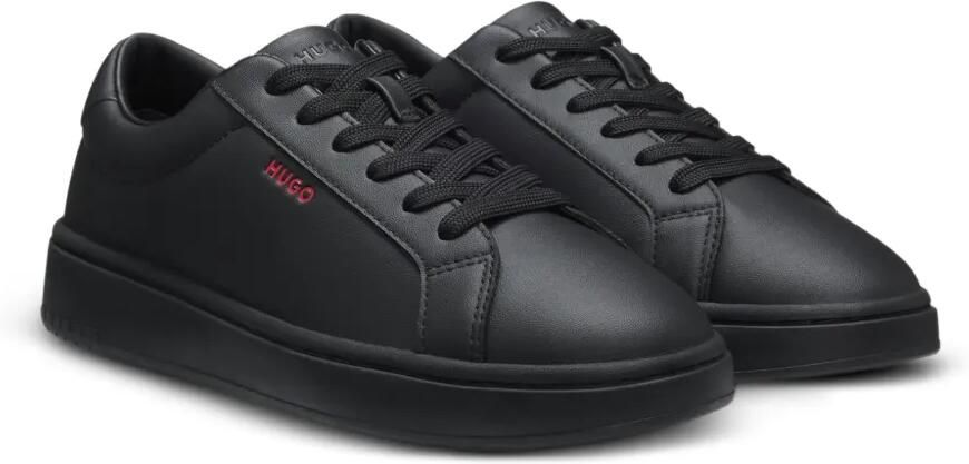 BOSS Sneakers van imitatieleer met contrasterend logo Zwart - Foto 3
