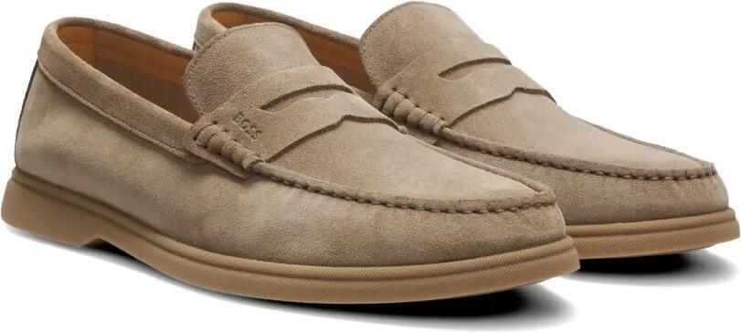 BOSS Suède loafers Beige - Foto 5