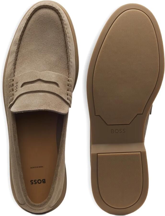 BOSS Suède loafers Beige - Foto 3