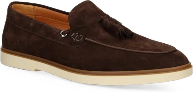 BOSS Suède loafers Bruin - Foto 4