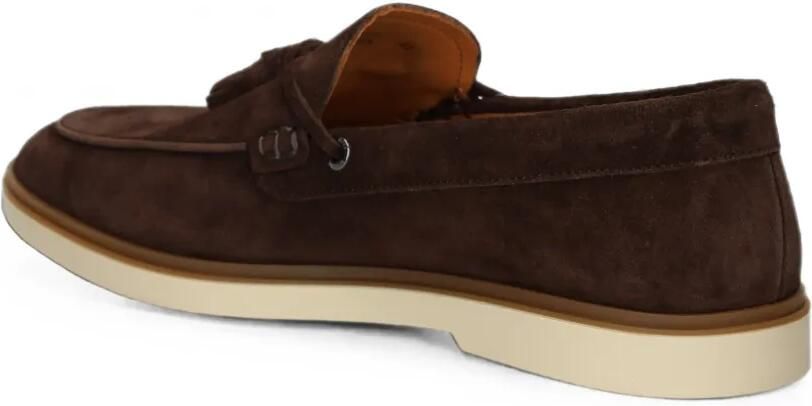 BOSS Suède loafers Bruin - Foto 3