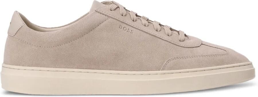 BOSS Suède low-top sneakers Beige