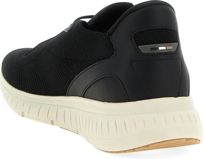 BOSS Titanis leren sneakers Zwart - Foto 3