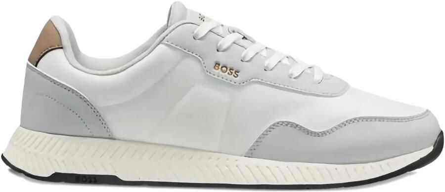 BOSS Titanium low-top sneakers Wit