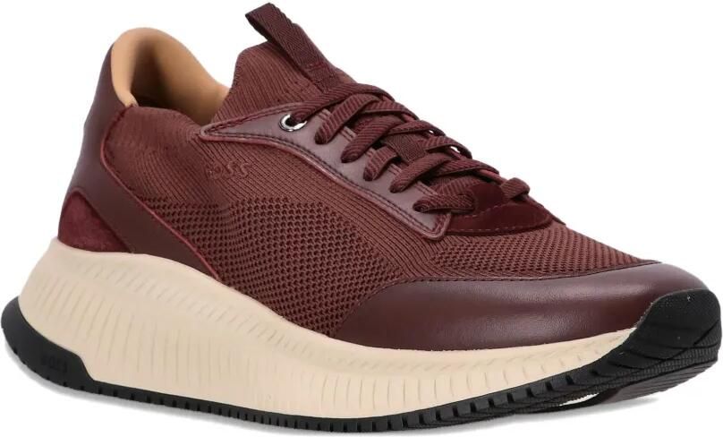 BOSS TTNM Evo sneakers met vlakken Rood - Foto 3