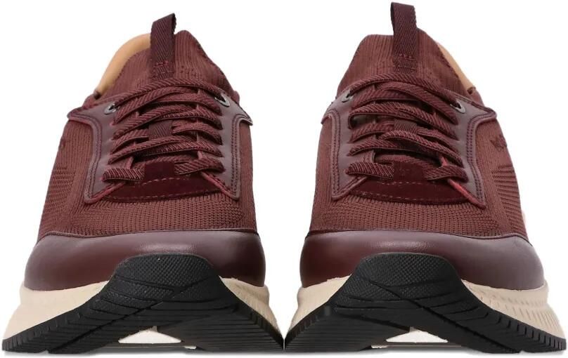 BOSS TTNM Evo sneakers met vlakken Rood - Foto 2