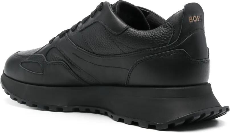 BOSS Waterproof GORE-TEX sneakers van gepolijst leer Zwart - Foto 2