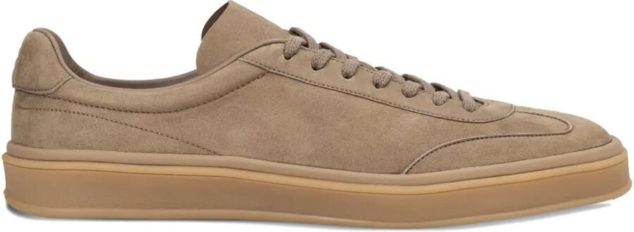 BOSS x Beckham suède low-top sneakers Beige