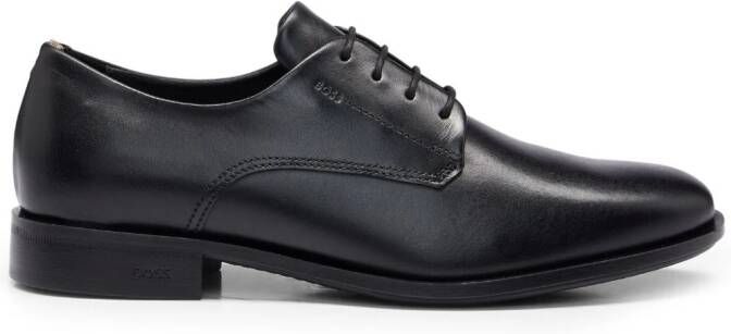 BOSS Derby schoenen met ronde neus Zwart