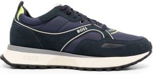 BOSS Jonah Runn low-top sneakers Blauw