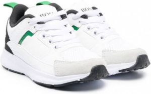 BOSS Kidswear Low-top sneakers Wit