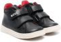 BOSS Kidswear Leren sneakers Zwart - Thumbnail 1