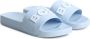 BOSS Kidswear Teenslippers met logo-reliëf Blauw - Thumbnail 1