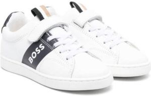 BOSS Kidswear Low-top sneakers Wit