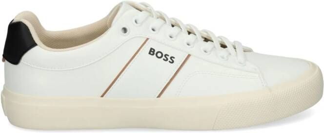 BOSS Sneakers met logoprint Wit