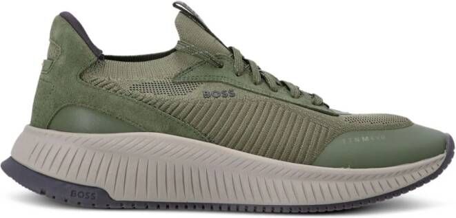 BOSS Low-top sneakers Groen