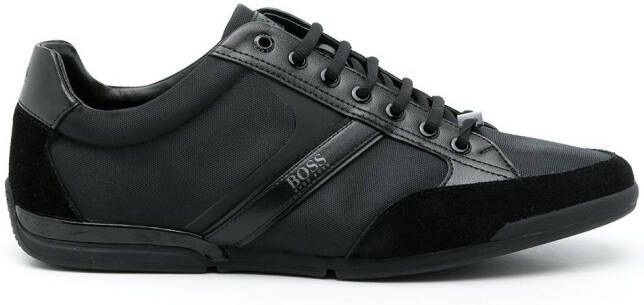 BOSS Satum low-top sneakers Zwart