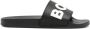BOSS Slippers met logo-reliëf Zwart - Thumbnail 1