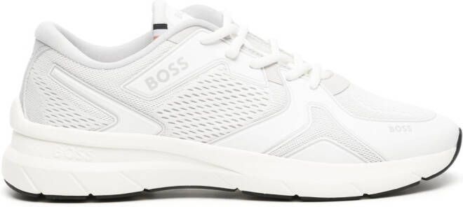 BOSS Sneakers met logoprint Wit