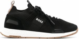 BOSS Titanium Run sneakers Zwart