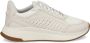 BOSS TTNM EVO leren sneakers met mesh vlak Beige - Thumbnail 1