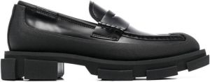 Both Leren loafers Zwart