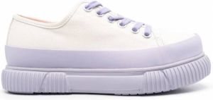 Both Sneakers met plateauzool Wit