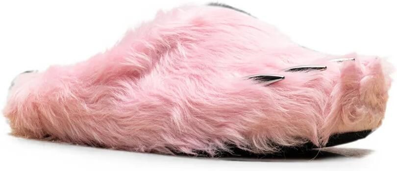 Bravest Studios Bear Claw faux-fur mules Roze - Foto 4