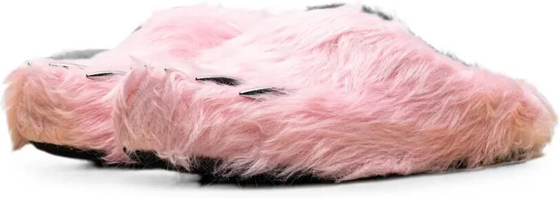 Bravest Studios Bear Claw faux-fur mules Roze - Foto 5
