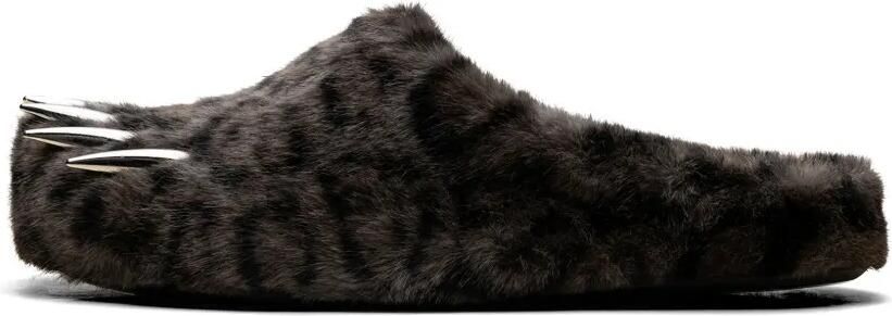 Bravest Studios Leopard Claw slippers Grijs