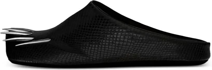 Bravest Studios Snake Claw mules Zwart