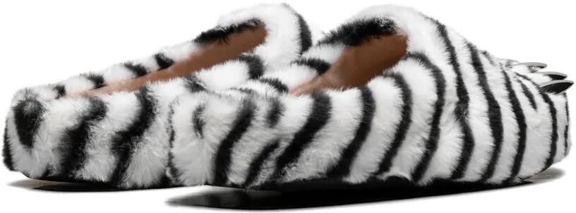 Bravest Studios Tiger Bear Claw slippers Wit - Foto 3