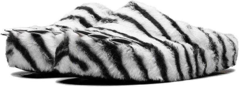 Bravest Studios Tiger Bear Claw slippers Wit - Foto 4