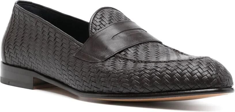 Brioni Appia penny loafers Bruin - Foto 3