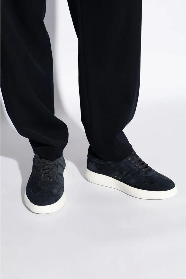 Brioni Olympia suède sneakers Blauw - Foto 2