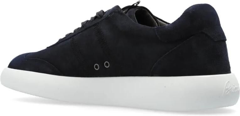 Brioni Olympia suède sneakers Blauw - Foto 4