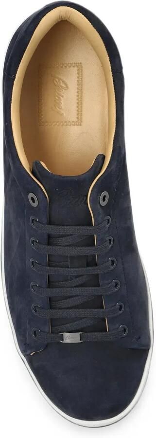 Brioni Suède low-top sneakers Blauw