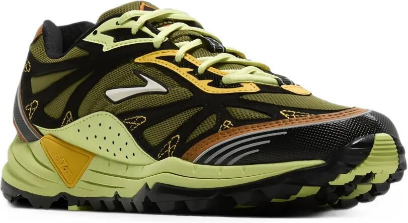 BROOKS Cascadia 1 mesh sneakers met vlakken Groen - Foto 2