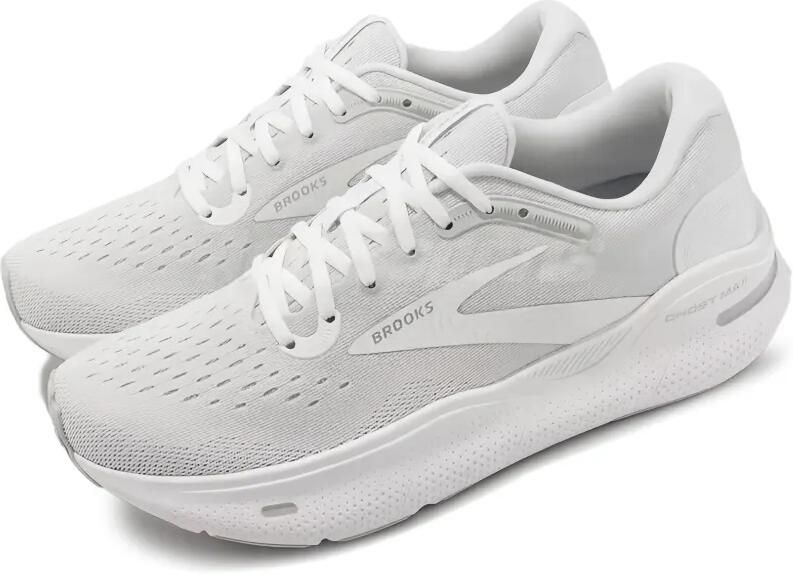 BROOKS Ghost Max "White Oyster" sneakers Wit - Foto 2