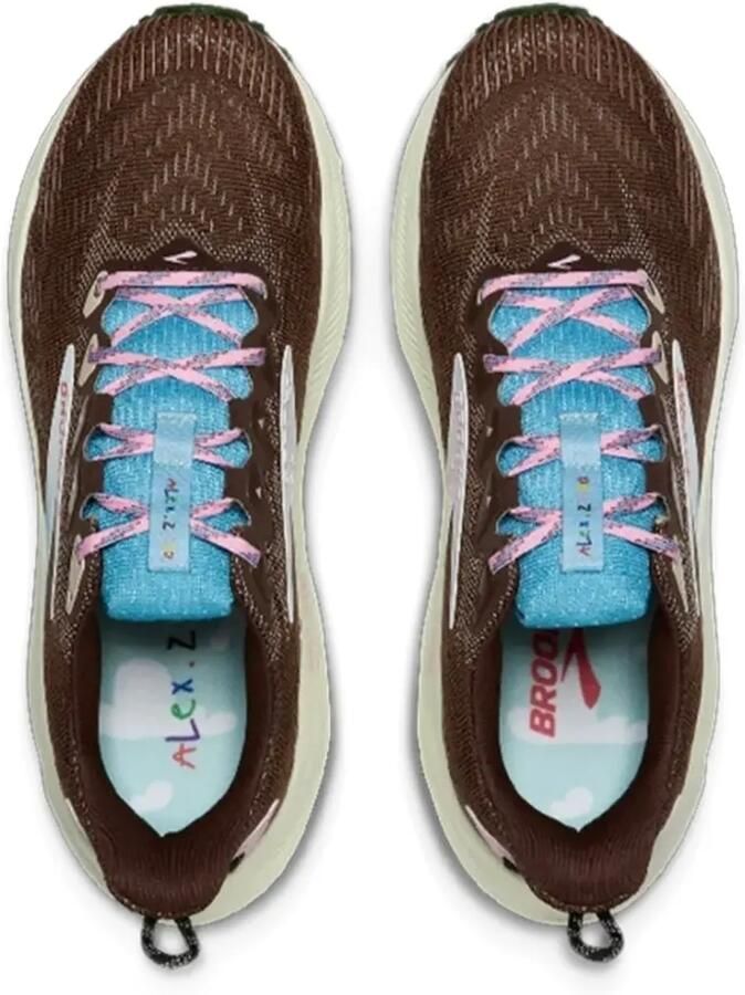 BROOKS Ghost trail x Alex Zono sneakers Bruin - Foto 2