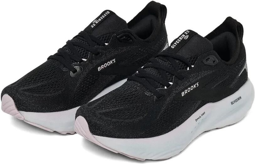 BROOKS Glycerin 22 "Black" sneakers Zwart