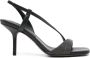 Brunello Cucinelli Leren sandalen Zilver - Thumbnail 1