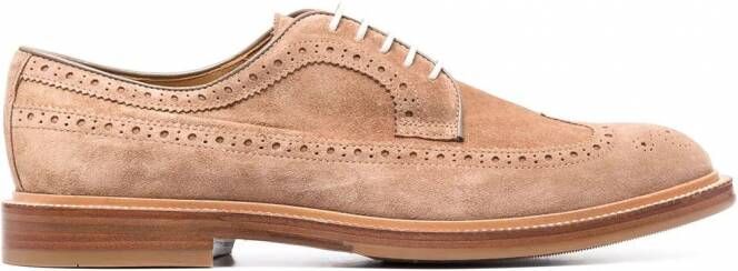Brunello Cucinelli Brogues met veters Beige