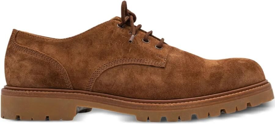 Brunello Cucinelli Derby veterschoenen Bruin