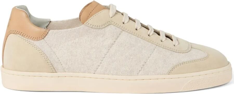 Brunello Cucinelli Gebreide sneakers Beige