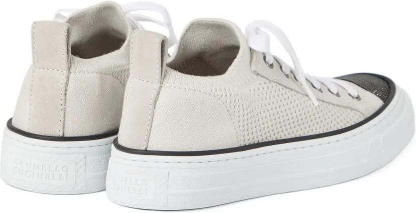 Brunello Cucinelli Gebreide sneakers Beige - Foto 5