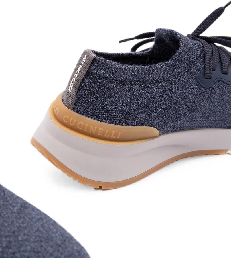 Brunello Cucinelli Gebreide sneakers Blauw - Foto 2