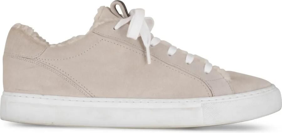 Brunello Cucinelli Gevoerde sneakers Beige