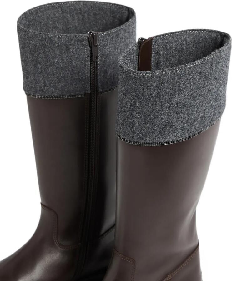 Brunello Cucinelli Kids Monili lange laarzen Bruin - Foto 2